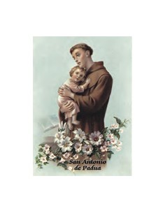 Estampa Con Oracion S-65/1...