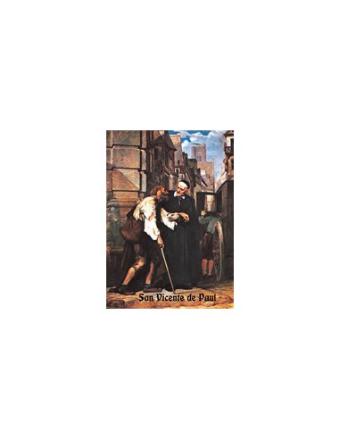 Estampa Con Oracion S-24/1/1 San...