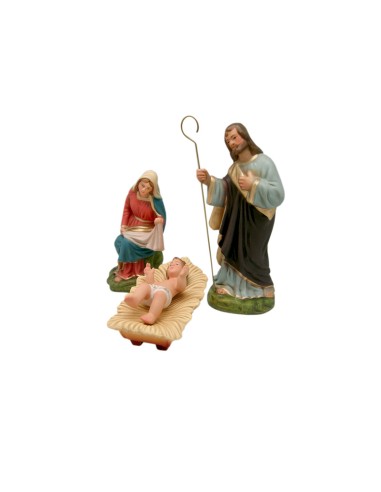 Nacimiento Esc 3 Figuras 20cm Niño...