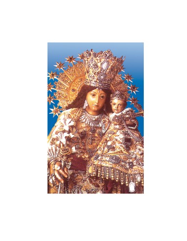 Estampa Con Oracion S-96/1/1 Virgen...