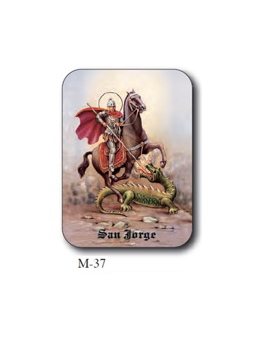 Estampa Mini M-37 San Jorge 4. 4X6cm