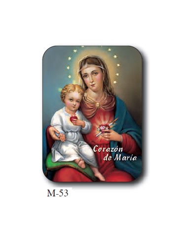 Estampa Mini M-53 Corazon De Maria 4....