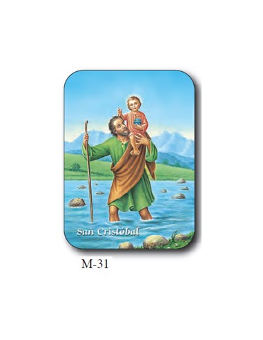 Estampa Mini M-31 San Cristobal 4. 4X6cm
