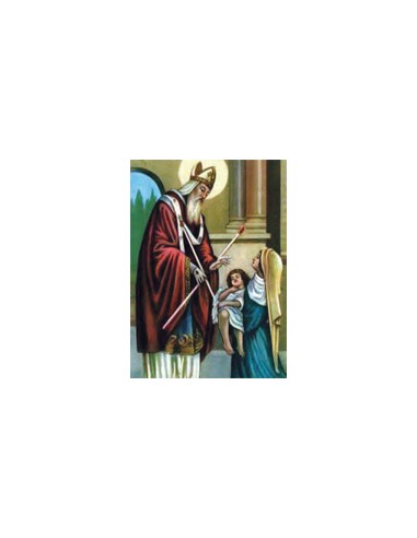 Estampa Con Oracion S-127/1/1 San...