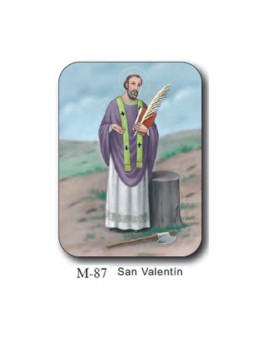 Estampa Mini M-87 San Valentin 4. 4X6cm