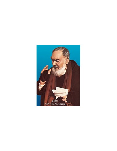 Estampa Con Oracion S-97/1 Padre Pio...