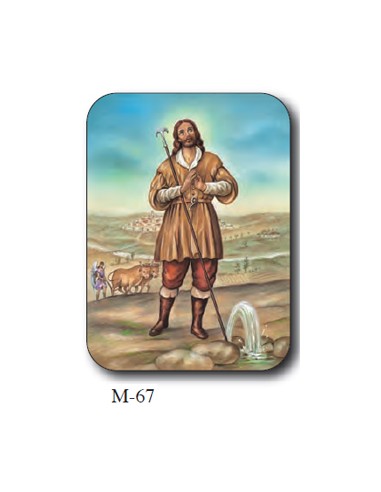 Estampa Mini M-67 San Isidro Labrador...