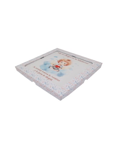 Cuadro infantil Angelito con corazon...