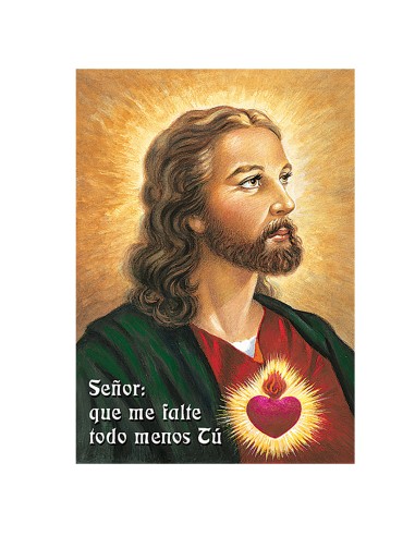 Lamina 21X30 Cm Señor: Que Me Falte...