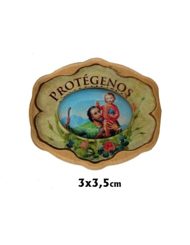 Placa Cristal Abuela Con Resina 80x54mm Con Apoyo