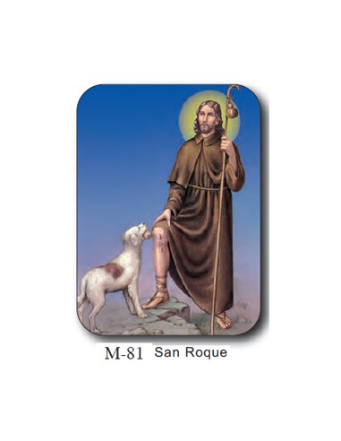 Estampa Mini M-81 San Roque 4. 4X6cm
