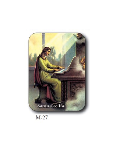 Estampa Mini M-27 Santa Cecilia 4. 4X6cm