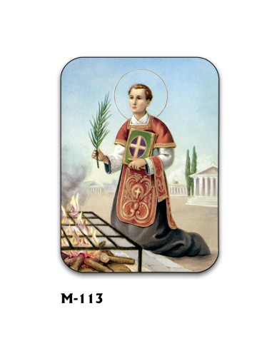 Estampa Mini M-113 San Lorenzo 4. 4X6cm