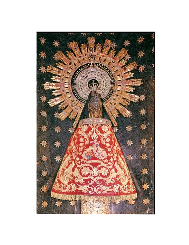 Lamina 21X30 Cm Virgen Del Pilar Sa-49