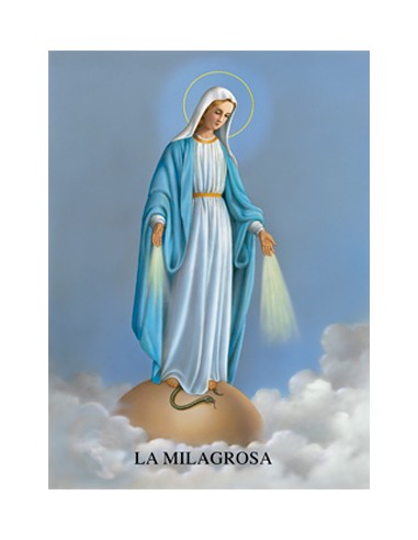 Lamina 21X30 Cm La Milagrosa A-32