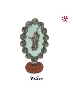 Icono Plata Oval 11x8cm...