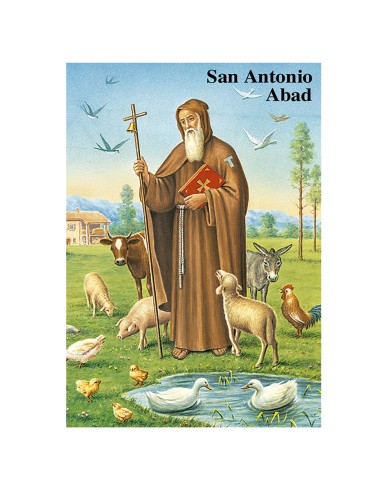 Lamina 21X30 Cm San Antonio Abad Sa-31