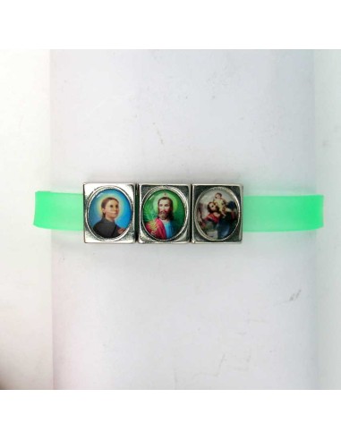 Pulsera Con Tres Adornos Con Foto