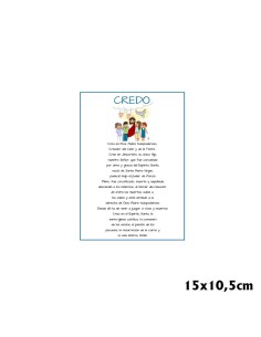 Postal Credo Infantil Po-3
