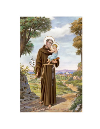 Lamina 21X30 Cm San Antonio Sa-44