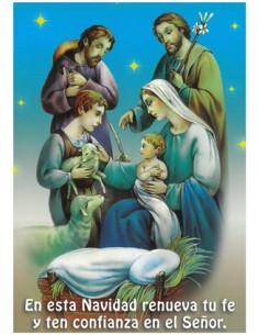 Postal Navidad 564 Sagrada...