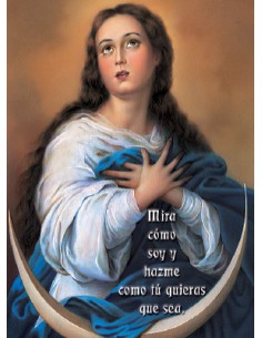 Lamina 21X30 Cm Inmaculada...