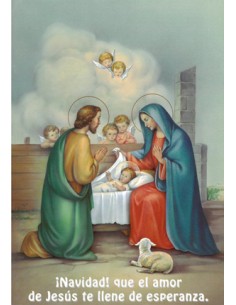 Postal Navidad 544 Sagrada...