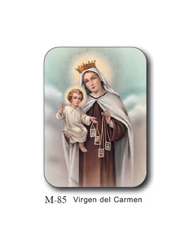 Estampa Mini M-85 Virgen Del Carmen...
