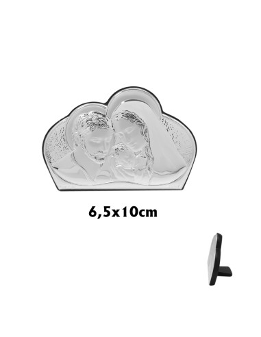 Icono Plata Sagrada Familia 10x7...