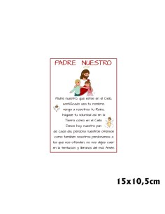 Postal Padre Nuestro...