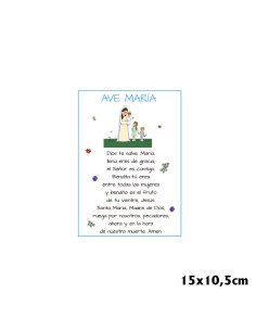 Postal Ave Maria Infantil Po-2