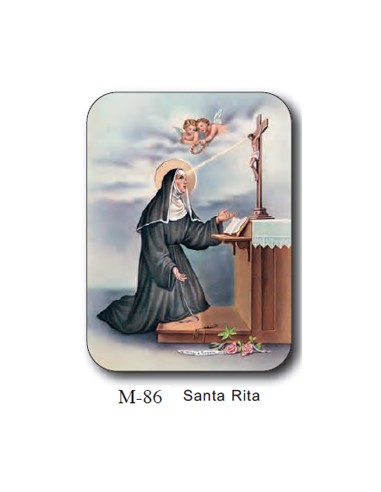 Estampa Mini M-86 Santa Rita 4. 4X6cm