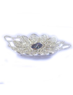 Icono Plata Virgen Con Niño...