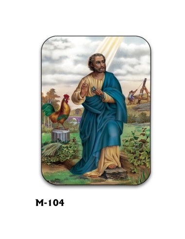 Estampa Mini M-104 San Pedro 4. 4X6cm