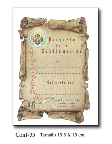 Diploma Confirmacion Mod Conf.35...