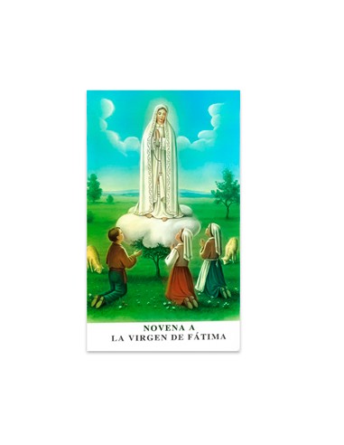 Novena Virgen De Fatima 7. 5 X 13. 5