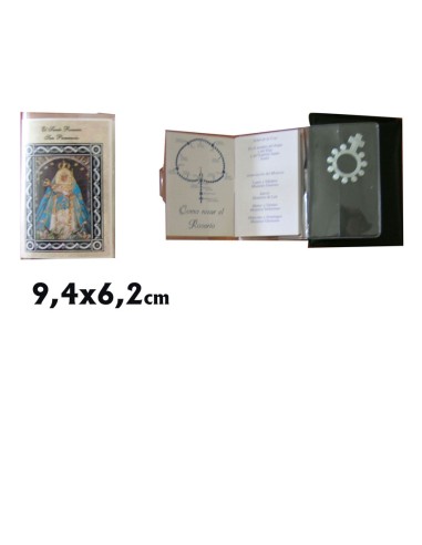Libro Pequezzzzzo Santo Rosario Con Rosario Dedo En Estuche Plastico