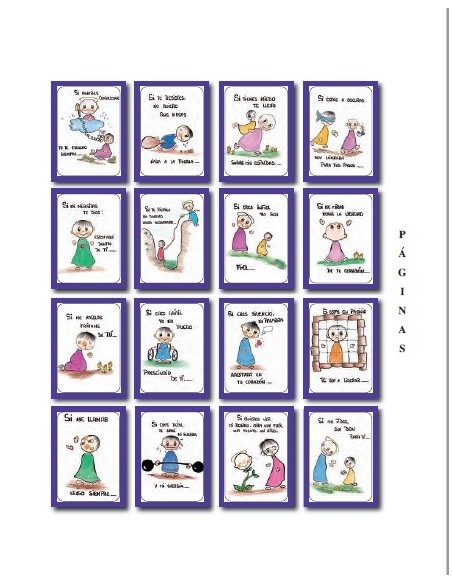 Librito Pegatina 4 Aparecio La Ternura Y El Amor De Dios Con 32 Pegatinas