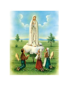 Lamina 21X30 Cm Virgen Del...