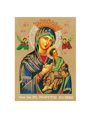 Lamina 21X30 Cm Perpetuo Socorro Sa-36