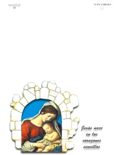 Diptico Navidad 21X15cm Cd-102