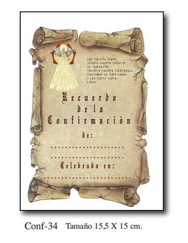 Diploma Confirmacion Mod Conf.34...