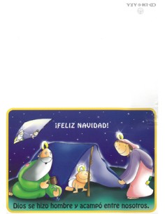 Diptico Navidad 21X15cm Cd-78