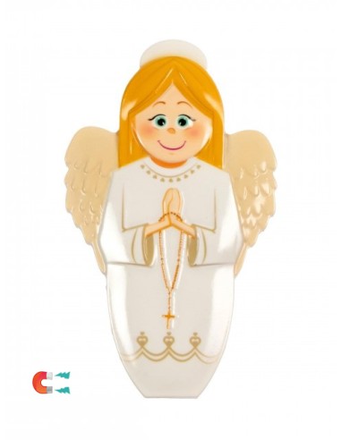 Iman Angel Guarda Nizzzzza Infantil Blanco Y Crema
