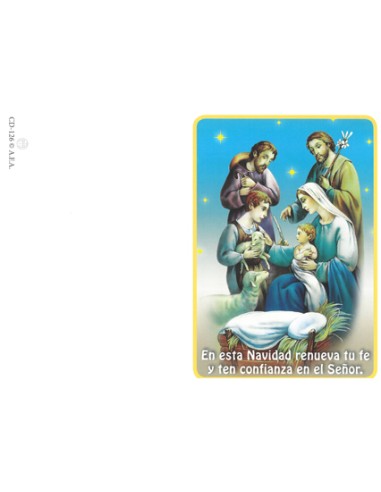 Diptico Navidad 21X15cm Dibujo...