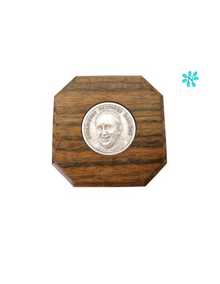 Caja Dorada Con Placa Superior JHS con  Vela 5x2 CM