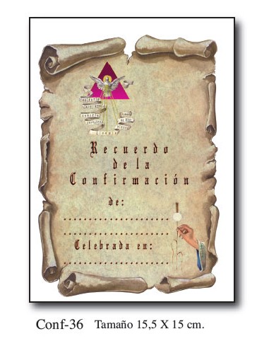 Diploma Confirmacion Mod Conf.36...