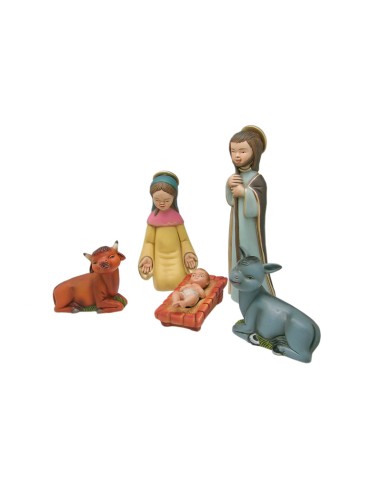 Nacimiento Esc 5 Figuras 25Cm Niño...