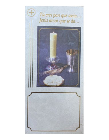 Recordatorio Primera Comunion De Mano...