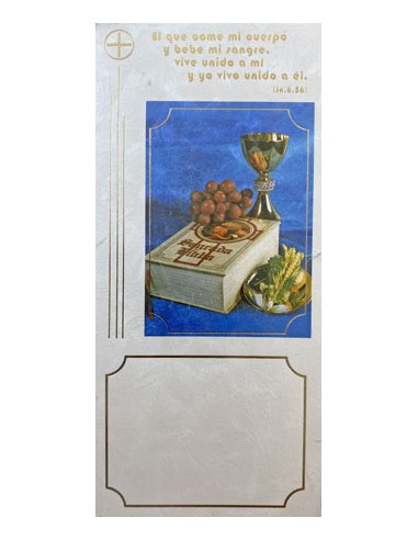 Recordatorio Primera Comunion De Mano...